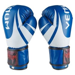 Рукавички боксерські Venum DX 14oz, синій, код: VM2145-14B-WS