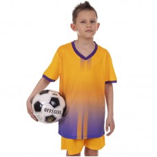 Форма футбольна дитяча PlayGame розмір S, ріст 155, помаранчевий-фіолетовий, код: D8826B_SORV