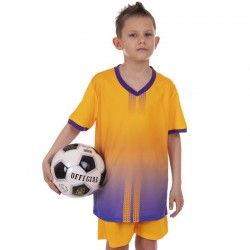 Форма футбольна дитяча PlayGame розмір S, ріст 155, помаранчевий-фіолетовий, код: D8826B_SORV