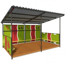 Альтанка InterAtletika 5060х3945х3197 мм, код: УТ502-SM Альтанка InterAtletika 5060х3945х3197 мм, код: УТ502-SM