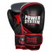 Боксерські рукавиці Power System Challenger Black/Red 14 унцій, код: PS-5005_14oz_Black/Red