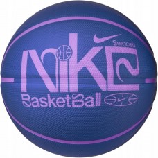 М"яч баскетбольний Nike Everyday PlayGround 8P Graphic Deflated №5, синій-рожевий, код: 887791757937