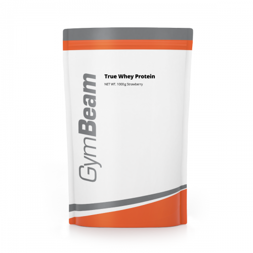 Протеїн GymBeam True Whey 1000 г, полуниця, код: 8588006485653