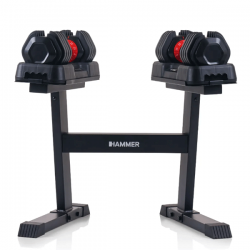 Смарт гантелі Hammer StrongLock 4.0 2х25 кг, код: 17349-S25 Смарт гантелі Hammer StrongLock 4.0 2х25 кг, код: 17349-S25