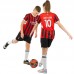 Форма футбольна дитяча PlayGame із символікою AC MILAN домашня, розмір 20, зріст 115-125, червоний-чорний, код: CO-4651_20