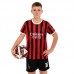 Форма футбольна дитяча PlayGame із символікою AC MILAN домашня, розмір 20, зріст 115-125, червоний-чорний, код: CO-4651_20