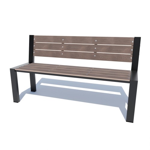 Лава паркова Miros (пластик) 1660х560х930 мм, код: DIO982.1 Лава паркова Miros (пластик) 1660х560х930 мм, код: DIO982.1