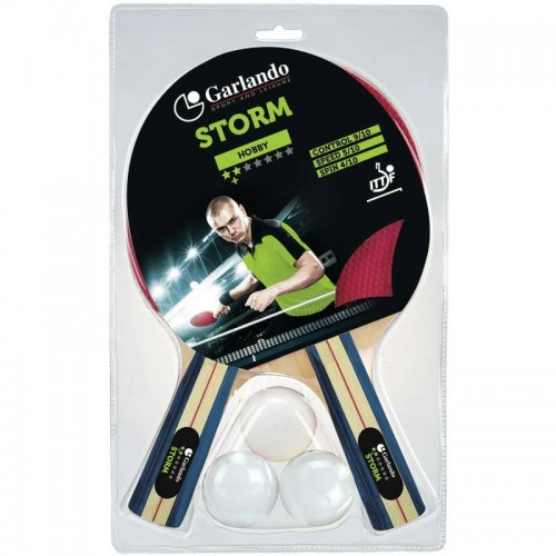 Набір для настільного тенісу Garlando Storm (2C4-5), код: 929524-SVA Набір для настільного тенісу Garlando Storm (2C4-5), код: 929524-SVA