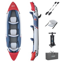Каяк надувний Bestway 65132 Hydro-Force Rapid X3 3810х1000 мм, код: DM-65132-IN