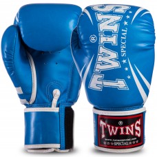 Рукавички боксерські Twins 12 унцій, синій, код: FBGVSD3-TW6_12BL