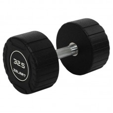 Гантель цільна професійна CPU покриття Zelart 1х32,5кг, чорний, код: TA-3111-32_5