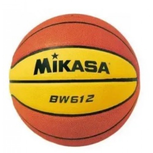 М"яч баскетбольний Mikasa BW612 №6, помаранчевий-жовтий, код: 4907225810321