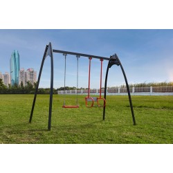 Дитяча двомісна гойдалка Ladas 3100x1500x2500 мм, код: УД-01 Дитяча двомісна гойдалка Ladas 3100x1500x2500 мм, код: УД-01