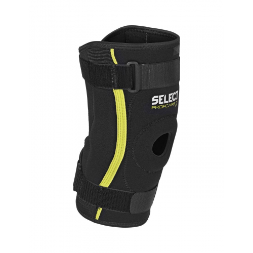 Наколінник Select 6204 Knee support with side splints XS/S, чорний, код: 5703543561216