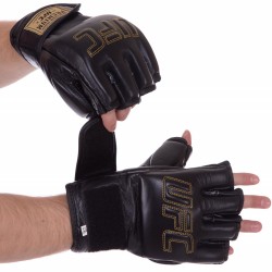 Рукавички для змішаних єдиноборств UFC Pro Prem L-XL, Кажан, код: UHK-75059-S52