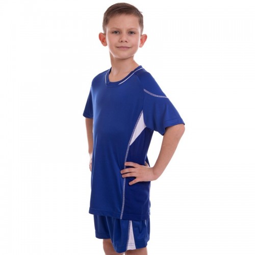 Форма футбольна дитяча PlayGame Lingo розмір 26, ріст 125-135, синій, код: LD-5012T_26BL-S52