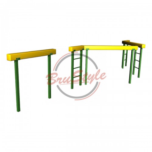 Зруйнований міст Miros для смуги перешкод, код: DIO606.1 Зруйнований міст Miros для смуги перешкод, код: DIO606.1