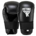 Рукавички тренувальні закритого типу для тхеквондо карате Fistrage розмір S, чорний, код: VL-5823_SBK