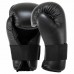 Рукавички тренувальні закритого типу для тхеквондо карате Fistrage розмір S, чорний, код: VL-5823_SBK
