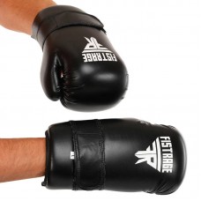 Рукавички тренувальні закритого типу для тхеквондо карате Fistrage розмір S, чорний, код: VL-5823_SBK