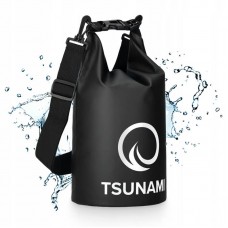 Гермомішок Tsunami Dry Pack 5 л водозахисний, чорний, код: P-5905973400053 Гермомішок Tsunami Dry Pack 5 л водозахисний, чорний, код: P-5905973400053