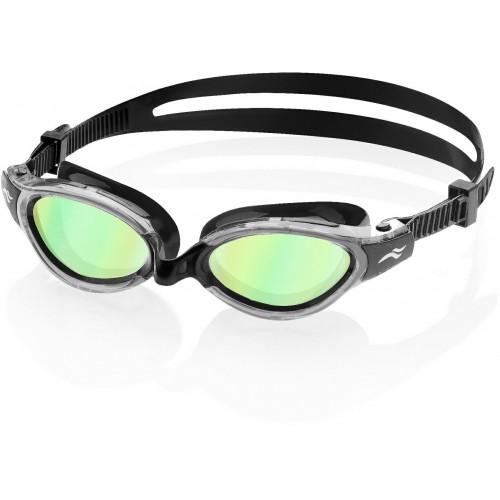 Окуляри для плавання Aqua Speed Triton 2.0 Mirror 60418 чорний-сірий, код: 5905718604180