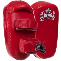 Пади для тайського боксу Тай-педи Top King Ultimate червоний, 2шт, код: TKKPU-XL_R-S52