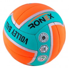 М"яч волейбольний Ronex Cordly №5, помаранчевий-зелений, код: RX-2405-WS М"яч волейбольний Ronex Cordly №5, помаранчевий-зелений, код: RX-2405-WS