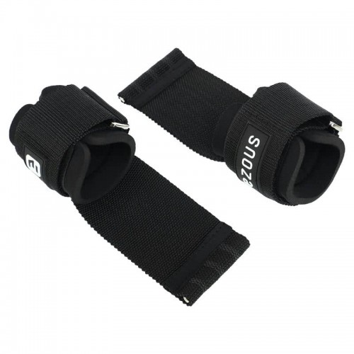 Накладки для підтягування та тяги Ezous Anti Slip Hand Grip 2 шт, чорний, код: D-18
