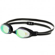Окуляри для плавання дорослі райдужні лінзи Yingfa чорний, код: Y333AF-V_BK