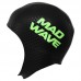 Шолом для тріатлону та плавання на відкритій воді MadWave Neo Cap GDSKN S-M, чорний-зелений, код: M204208_SMBKG