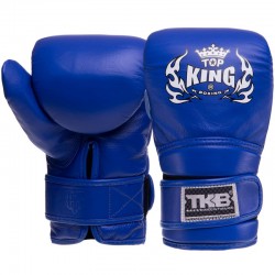 Снарядні рукавички Top King шкіряні M, синій, код: TKBMU-CT_M_BL-S52