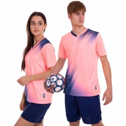 Футбольна форма PlayGame 4XL, ріст 185, рожевий, код: D8833_4XLP-S52