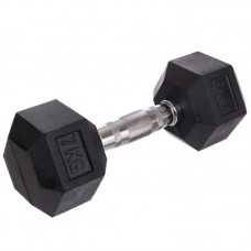 Гантель цільна шестигранна BioGym 1x7кг, код: SC-8013-7-S52