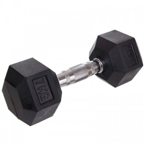 Гантель цільна шестигранна BioGym 1x7кг, код: SC-8013-7-S52