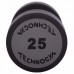 Гантель цельная профессиональная TechnoGym 1х25кг, код: LN-1254-25-S52
