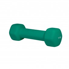 Гантель неопренова Stein 1 кг, зелений, код: DB3058-1 green-ST