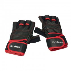 Рукавички для фітнесу GymBeam Arnold XL, чорний-червоний, код: 8588006139716