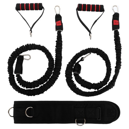 Пояс для вибігання еспандер для відпрацювання швидкості та вибухової сили BioGym довжина 1,15м, чорний, код: 8039-S52 Пояс для вибігання еспандер для відпрацювання швидкості та вибухової сили BioGym довжина 1,15м, чорний, код: 8039-S52