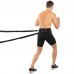 Пояс для вибігання еспандер для відпрацювання швидкості та вибухової сили BioGym довжина 1,15м, чорний, код: 8039-S52