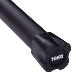 Бодібар Zelart Body Bar 10кг, чорний, код: FI-1251-10-S52 Бодібар Zelart Body Bar 10кг, чорний, код: FI-1251-10-S52