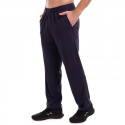 Штани спортивні чоловічі прямі Lidong XL, зріст 170-175, темно-синій, код: LD-9221_XLDBL