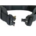 Ремінь тактичний військовий Tactical Assault Belt із пряжкою кобра чорний, код: 1104-B-EF