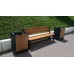 Урна InterAtletika 467х430х720 мм, код: LP206-SM