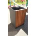 Урна InterAtletika 467х430х720 мм, код: LP206-SM
