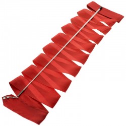 Стрічка для художньої гімнастики FitGo Lingo червоний, код: C-5516_R