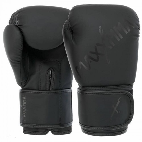 Боксерські рукавиці Maxxmma 12 унцій, чорний, код: GB10_12BK