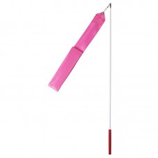 Стрічка гімнастична рожева 6 м, код: TA7134-6-PK