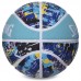 М"яч баскетбольний гумовий Spalding Graffiti №7, блакитний-синій, код: 84373Y-S52