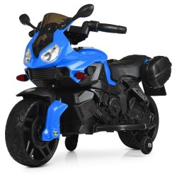 Дитячий електромобіль Bambi Мотоцикл, синій, код: M 4080EL-4-MP
